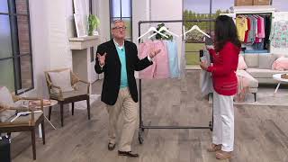 Quacker Factory Stretch Seersucker Shorts with Pockets on QVC [upl. by Bertram]