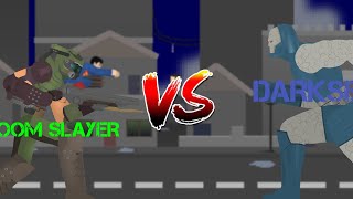 Doom slayer Vs Darkseid  Animation [upl. by Tannenwald504]