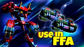 Tengu with fragment gun 8 in action FFA mech arena [upl. by Somisareg194]