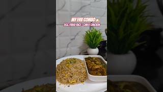 Egg fried rice amp chilli chicken food recipe chicken foodie [upl. by Oriole]