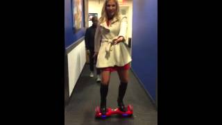 Anna Kooiman on a hover board [upl. by Molini]