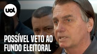 Bolsonaro pode vetar o fundo eleitoral de R 6 bilhões [upl. by Amalita]