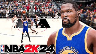 Are the 2017 Warriors still the most overpowered team in 2K [upl. by Yetta630]