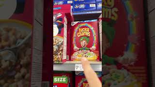 Amazing cereal supermarket find shortsfeed cereal shorts supermarket walmart deals [upl. by Aikehs]