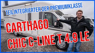 Carthago chic cline T 49 LE Modelljahr 2021  Teilintegrierter der Premiumklasse mit Einzelbetten [upl. by Kwok411]