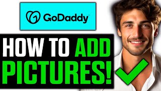 How To Add Pictures on GoDaddy Website Builder 2024 [upl. by Aerb]