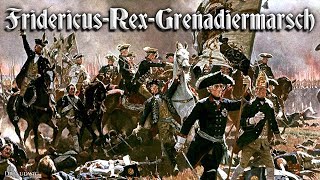 Fridericus Rex Grenadiermarsch German march and folk songEnglish translation [upl. by Ynattir734]