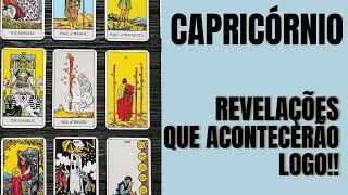 CAPRICÓRNIO REVELAÇÕES QUE ACONTECERÃO LOGO TAROTSIGNOS [upl. by Hairym]