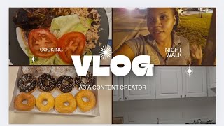 Vlog Trying Dunkin DonutsCooking Sunday dinnerNew Apartment and moreFloridaUSA [upl. by Deys]