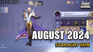 August 2024 Starlight Skin  Mobile Legends [upl. by Eelano]