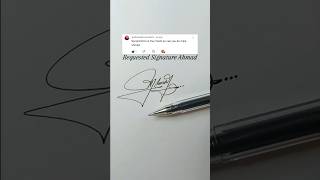 Learn Ahmad Signature Design  Elegant Calligraphy amp Handwriting [upl. by Gamaliel]