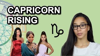 ALL about CAPRICORN RISING CAPRICORN ASCENDENT SIGN IN ASTROLOGY 2019 CAPRICORN RISING [upl. by Nilyarg]