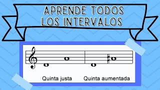 Intervalos Musicales  ¿Qué son Explicación Y Ejemplos [upl. by Tillford221]