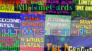 Every Spongebob TimeCards Exactly All Of Them 7 Minutes Of Spongebob Timecards [upl. by Tabbatha]