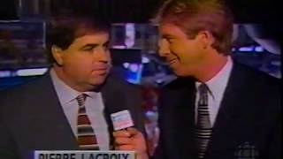 1995 Quebec Nordiques vs New York Rangers Game5 First Round [upl. by Sewellyn]