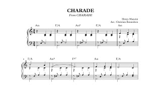 Mancini  Charade  Piano [upl. by Janel171]