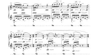 Valentin Silvestrov Three Pieces for Piano Op9 ScoreVideo [upl. by Lekcar]