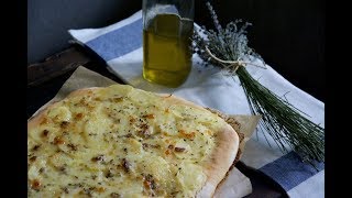 Pizza with potatoes gluten free [upl. by Erbma]