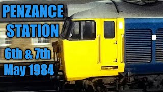 Penzance Station  6th amp 7th May 1984 [upl. by Nwahsirhc]