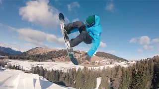 Seiser Alm Snowpark  Italian National Freestyle Team [upl. by Nissa]