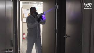 Nano Atomizer  How to Disinfect Commercial and Office Spaces  Disinfect and Fog [upl. by Olav]