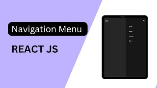 Create Navigation Bar Using React and Tailwindcss [upl. by Monique]