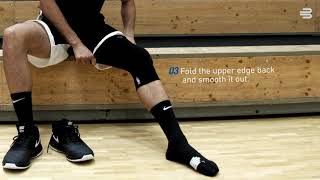 Sports Knee Support NBA  Donning [upl. by Bradeord531]