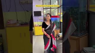 When Your Mother is Principal in School 👩‍🏫🏫 funny comedy jatinsmagic shorts sejalgaba02 [upl. by Notsob]