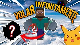 💥 Como volar infinitamente en minecraft  con las elytras y el tridente  Tutorial de minecraft 💥 [upl. by Sy]