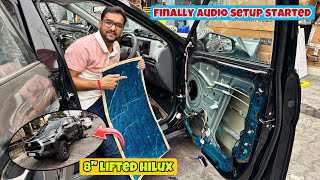 Finally creta ka music system installation hua start 😍 Creta Base to Top Conversion  Part  4 [upl. by Sher379]