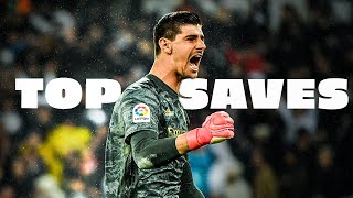 TOP SAVES THIBAUT COURTOIS  REAL MADRID [upl. by Jc]