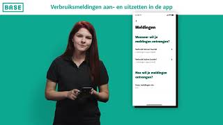 Verbruiksmeldingen aan en uitzetten in de My BASEapp [upl. by Tanney]