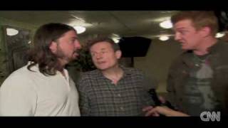 Them Crooked Vultures  CNN Interview [upl. by Airreis]