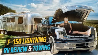 Ford F150 Lightning Can it Really Tow our Airstream [upl. by Cordier173]