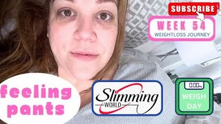 Slimming World weightlossjourney Week 54 weightloss  poorly sick [upl. by Meesaw]