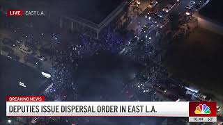 Watch Live Celebrations are erupting across LA for the World Series champion Dodgers [upl. by Atihcnoc]