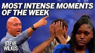 Most Intense Moments of the Week  The Steve Wilkos Show  Season 18 [upl. by Hackathorn10]