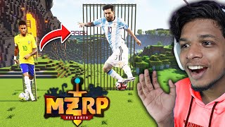 Messi CUT OUT in MZRP  Minecraft  PGM [upl. by Eelasor581]