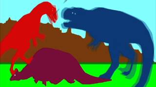 Allosaurus vs Tyrannosaurus [upl. by Adnuhsar]