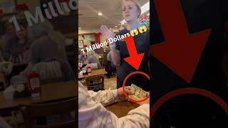 Unbelievable 1300 Tip Leaves Waitress in Tears shorts waitress emotional shortvideo [upl. by Aihsemak]