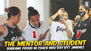 Kyt at Coach Mav Reunion Proud na proud si Coach Mav sa nararating ni Kyt Jimenez [upl. by Nnylyoj]