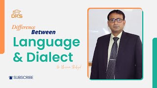 Difference Between Language amp Dialect [upl. by Harleigh]