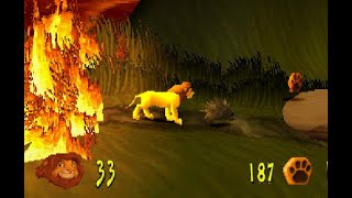 PS1 The Lion King Simbas Mighty Adventure FULL GAME Longplay [upl. by Peednus97]