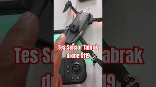 Obstacle Sensor Test S119 Drone dronemurah cheapdrone [upl. by Ahseekat]