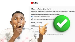 How to Verify Your YouTube Channel  Verify Phone Number [upl. by Nigem]