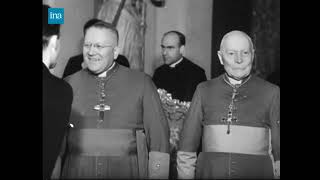 Le consistoire secret au Vatican pour nommer les 24 nouveaux cardinaux 1953 HD [upl. by Kraft]