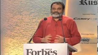 Mohandas Pai vs Harsh Mariwala  1st Debate Forbes India Leadership Awards 2013 [upl. by Eimmis387]