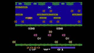 Longplay Atari 2600  Frogger  Official Version by Sega 1982 [upl. by Heisel678]