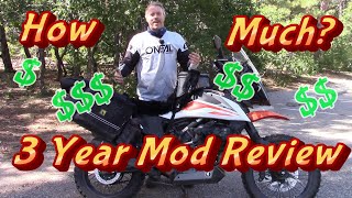 Modifying my KTM 390 Adventure How much did I spend [upl. by Mccullough]