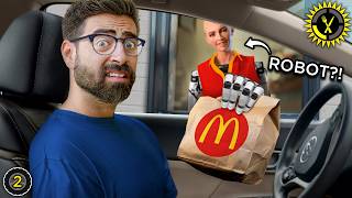 I Tried the McDonalds Run By Robots  Food Theory on the Road [upl. by Lareneg]